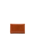Portafoglio donna in vera pelle Made in Italy 5595-Cognac I Fratelli