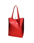Iride Borsa a mano da donna 100% pelle 05921-DL58 ROSSO Chiara Ferretti