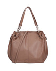 Ereba Borsa a mano da donna Made in Italy 100% pelle 3305-S40 TAUPE Chiara Ferretti