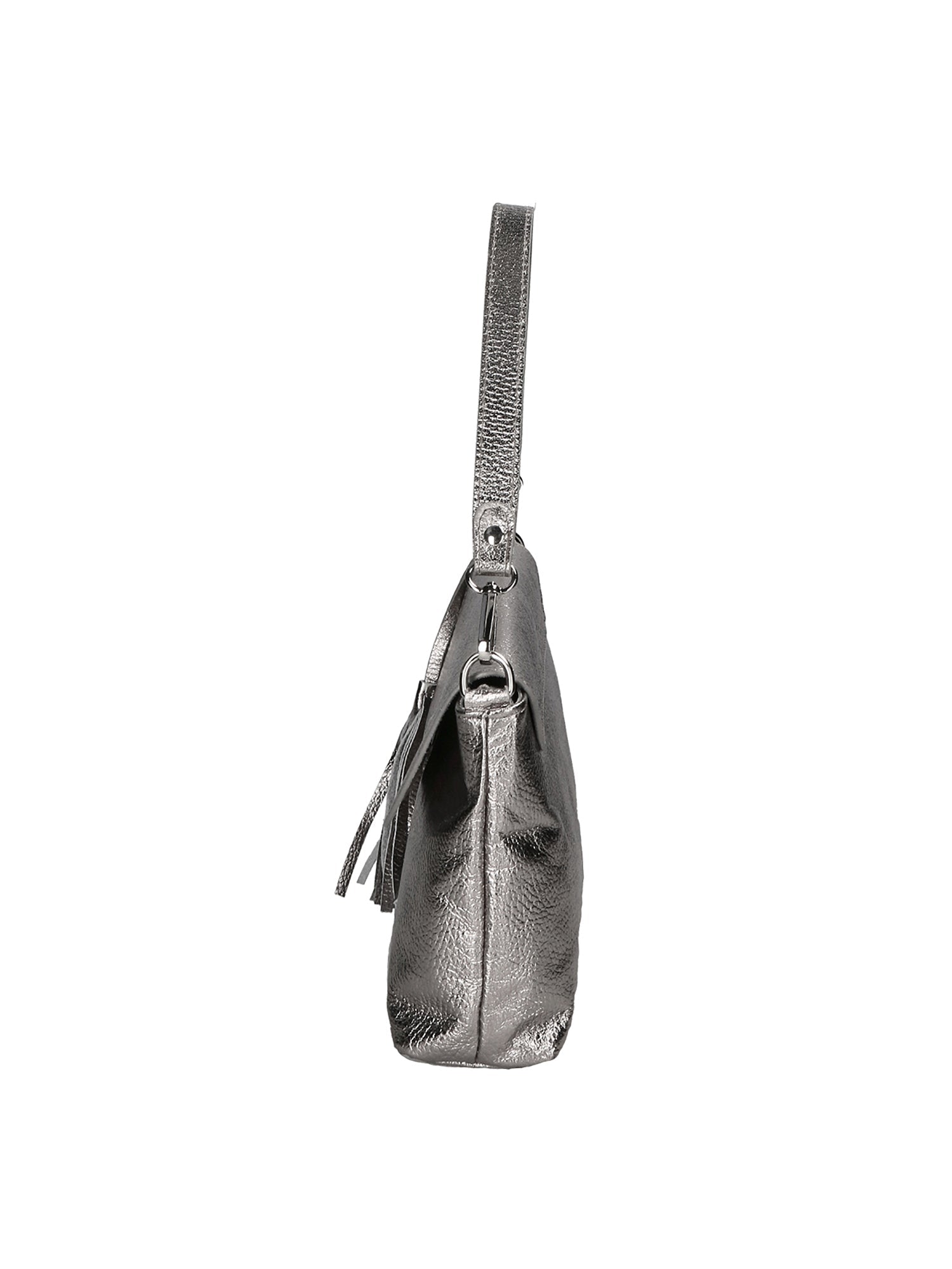 Auralia Borsa a mano da donna Vera pelle 05923-DL2 ACCIAIO Chiara Ferretti