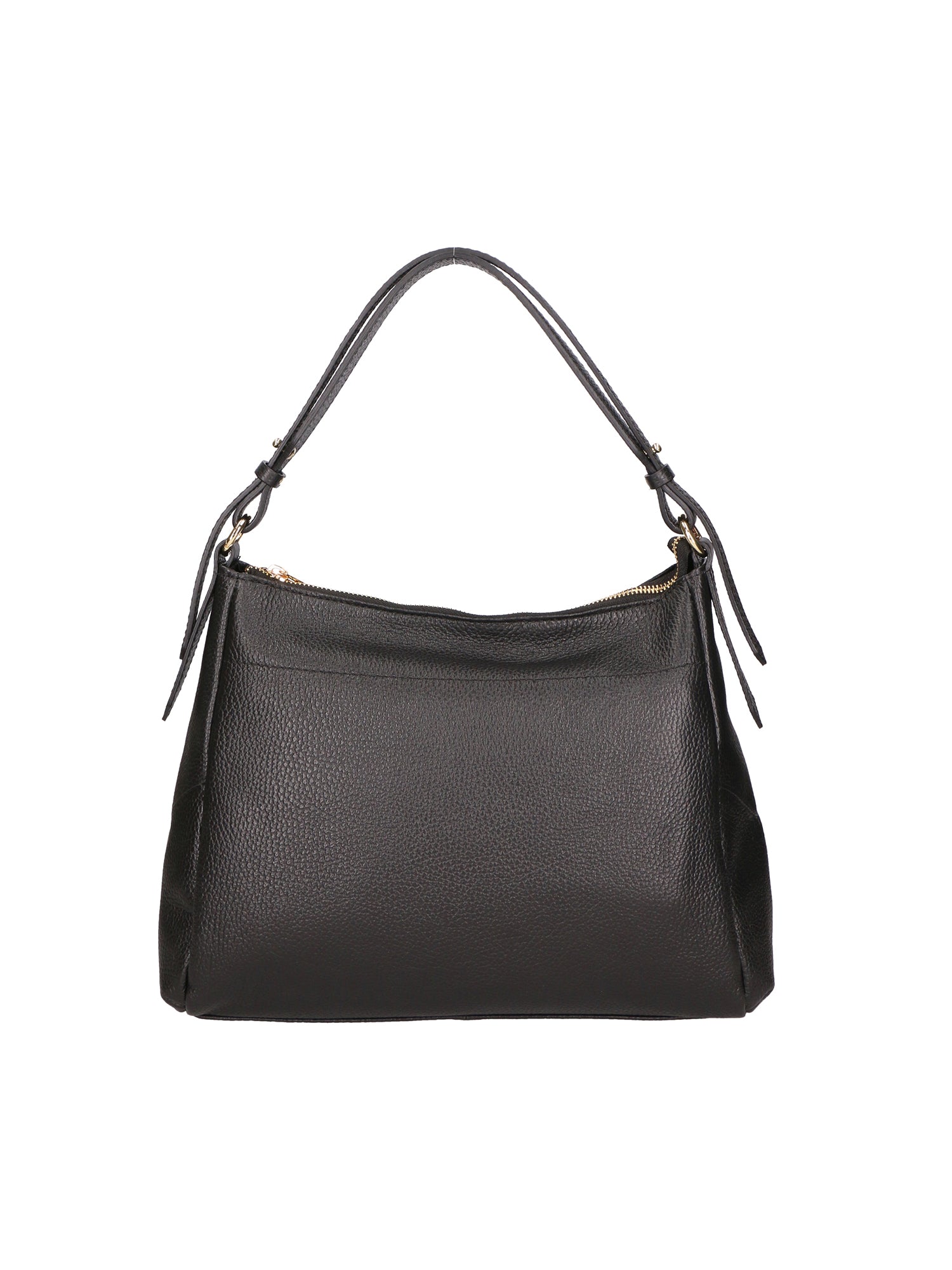 Vladimira Borsa a spalla da donna Vera pelle 06675-D28 NERO + D28 NERO Chiara Ferretti