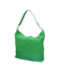 Graziana Borsa a spalla da donna Vera pelle 05960-35 VERDE 47 VERDE MENTA Chiara Ferretti