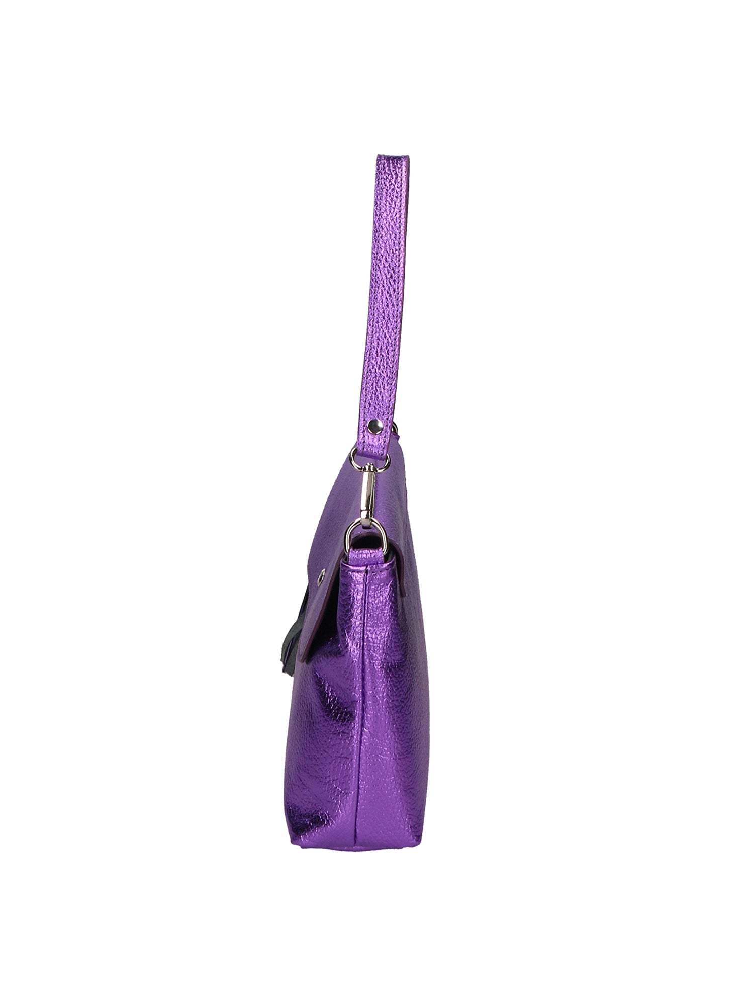 Auralia Borsa a mano da donna Vera pelle 05923-DL45 VIOLA Chiara Ferretti