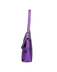 Auralia Borsa a mano da donna Vera pelle 05923-DL45 VIOLA Chiara Ferretti