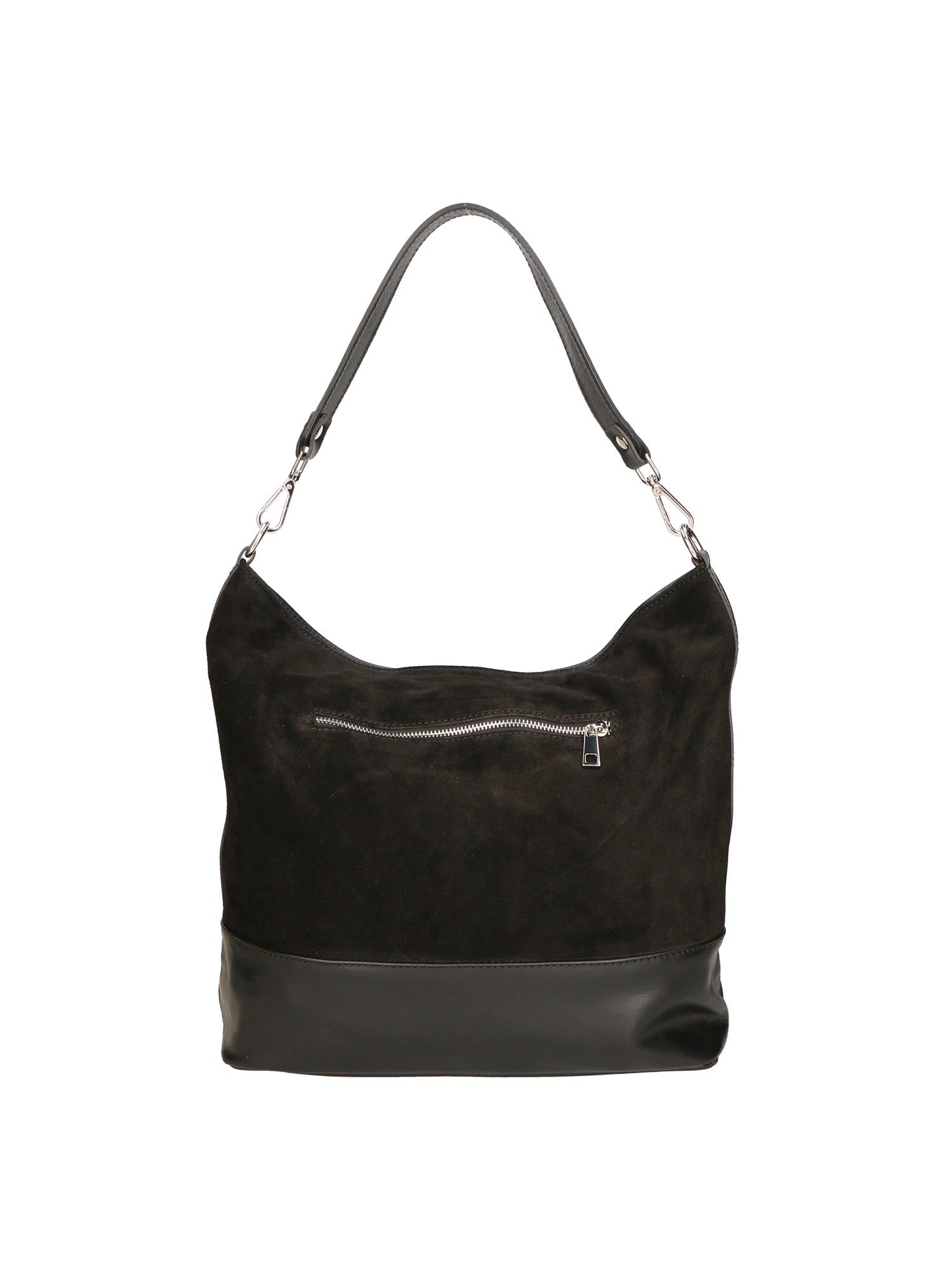 Graziana Borsa a spalla da donna Vera pelle 05960-23 NERO 28 NERO Chiara Ferretti