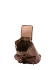 Zaino in vera pelle unisex Made in Italy 4030-TESTA DI MORO Alessia Firenze