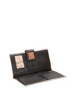 Aethel T000691-LATTE Portafoglio unisex in vera pelle Chiara Ferretti