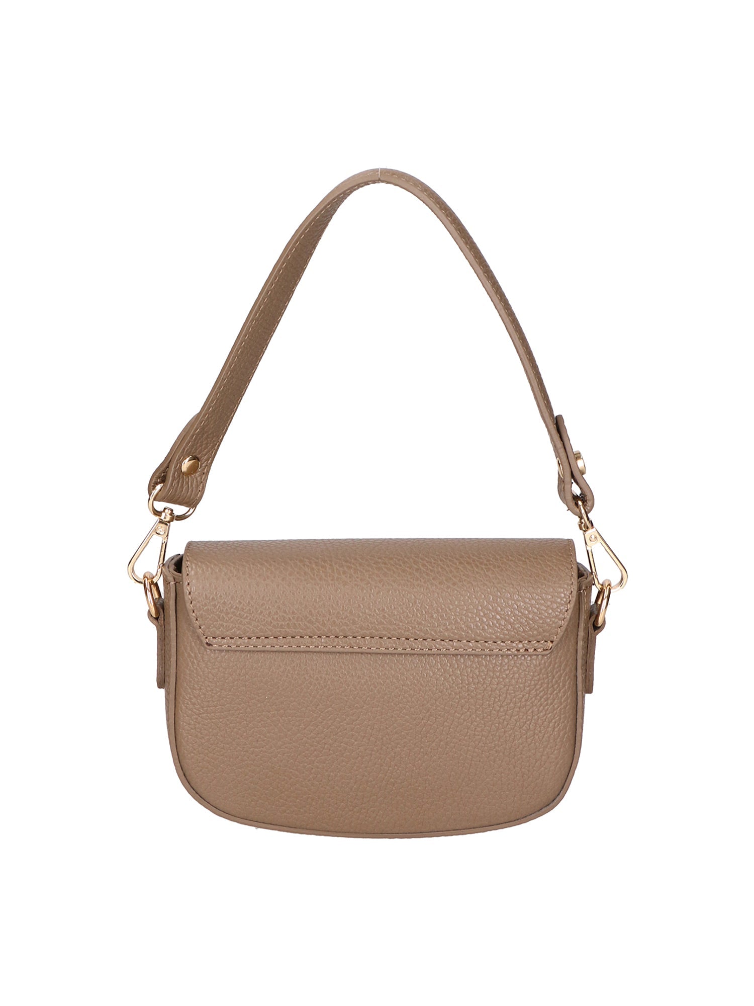 Viktoria Borsa a spalla da donna Vera pelle 06526-D40 TAUPE Chiara Ferretti