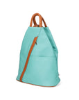 Erika Zaino da donna in vera pelle Casual 80072-TIFFANY-CUOIO Chiara Ferretti