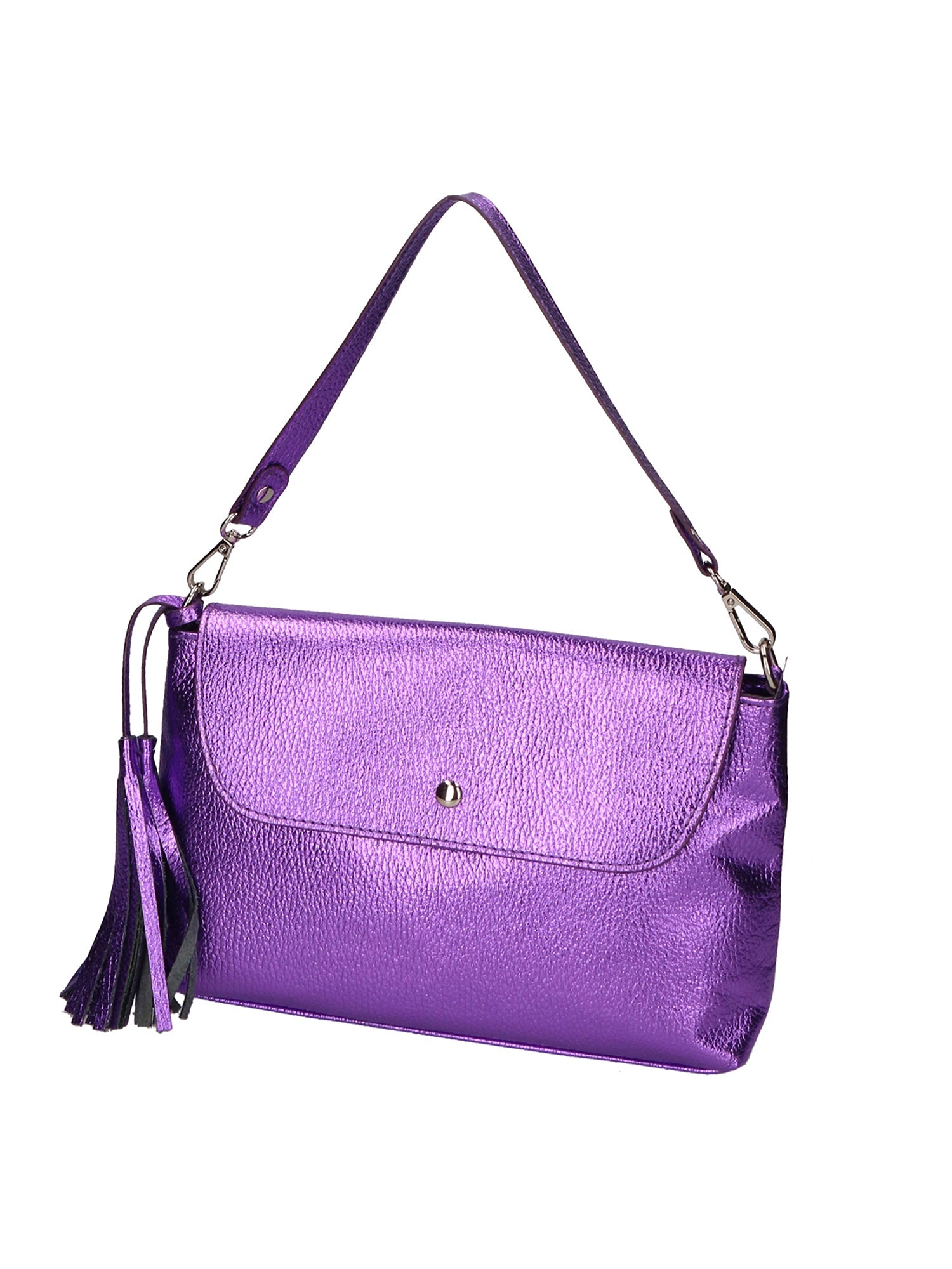 Auralia Borsa a mano da donna Vera pelle 05923-DL45 VIOLA Chiara Ferretti