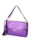 Auralia Borsa a mano da donna Vera pelle 05923-DL45 VIOLA Chiara Ferretti
