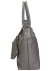 Borsa a mano Sylvie unisex In Vera pelle Made in Italy 34x30x9 cm