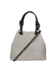 Araminta Borsa Shopper da donna Vera Pelle 80047-018 GRIGIO MEDIO Chiara Ferretti