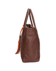 Rosalie Borsa a spalla da donna 100% pelle 06503-D223 cioccolato Chiara Ferretti