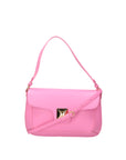 Astrea Borsa a spalla da donna 100% pelle 06015-L213 PINK Chiara Ferretti