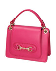 Greta Borsa a mano da donna Vera pelle 05896-C02 FUXIA Chiara Ferretti