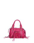 Erisia Borsa a spalla da donna Vera pelle 06091-016 FUXIA Chiara Ferretti