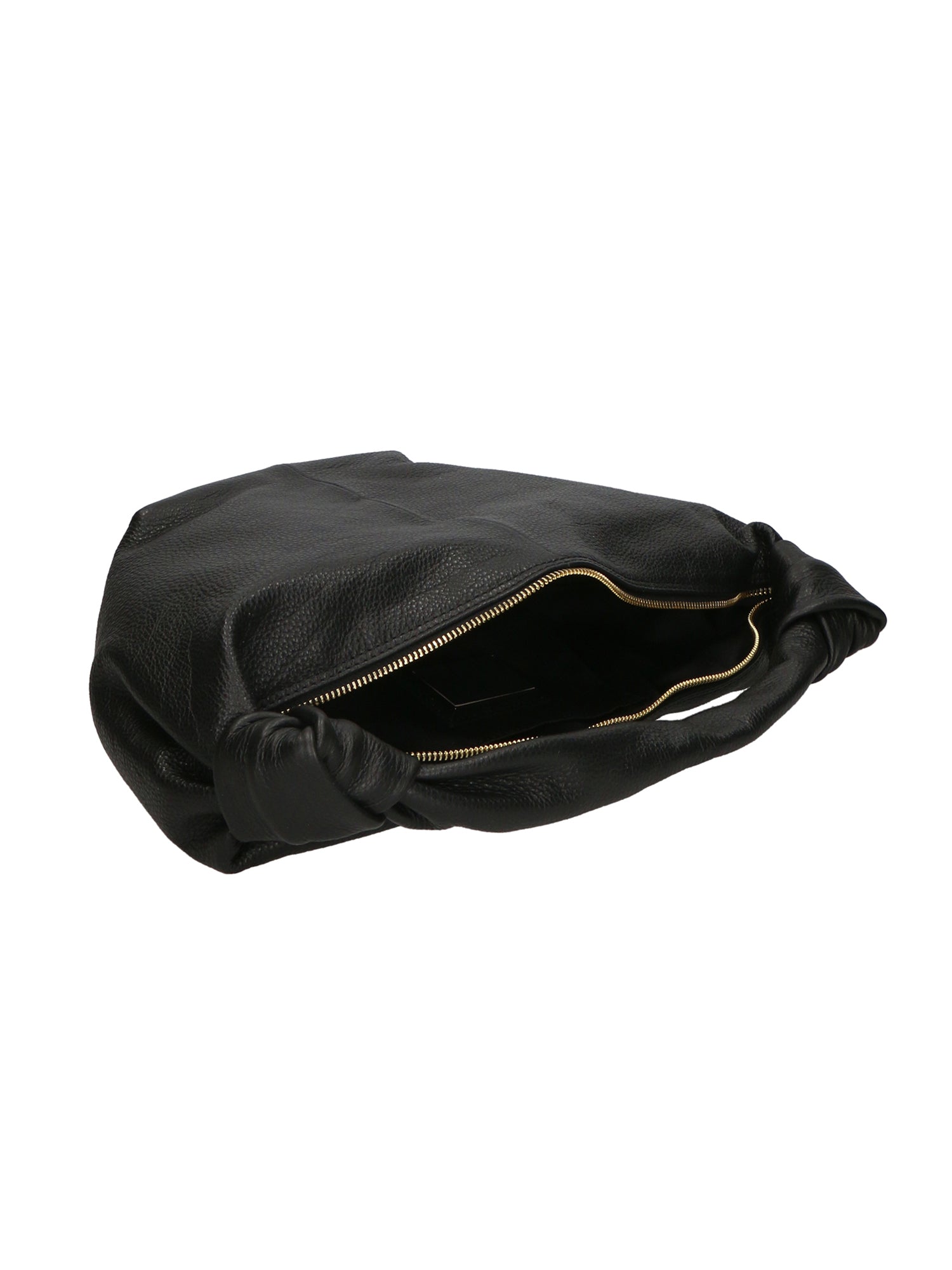 Lunaria Borsa a spalla da donna Vera pelle 06007-D28 NERO BLACK Chiara Ferretti