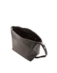 Borsa a mano unisex in vera pelle Made in Italy 4556-NERO Alessia Firenze