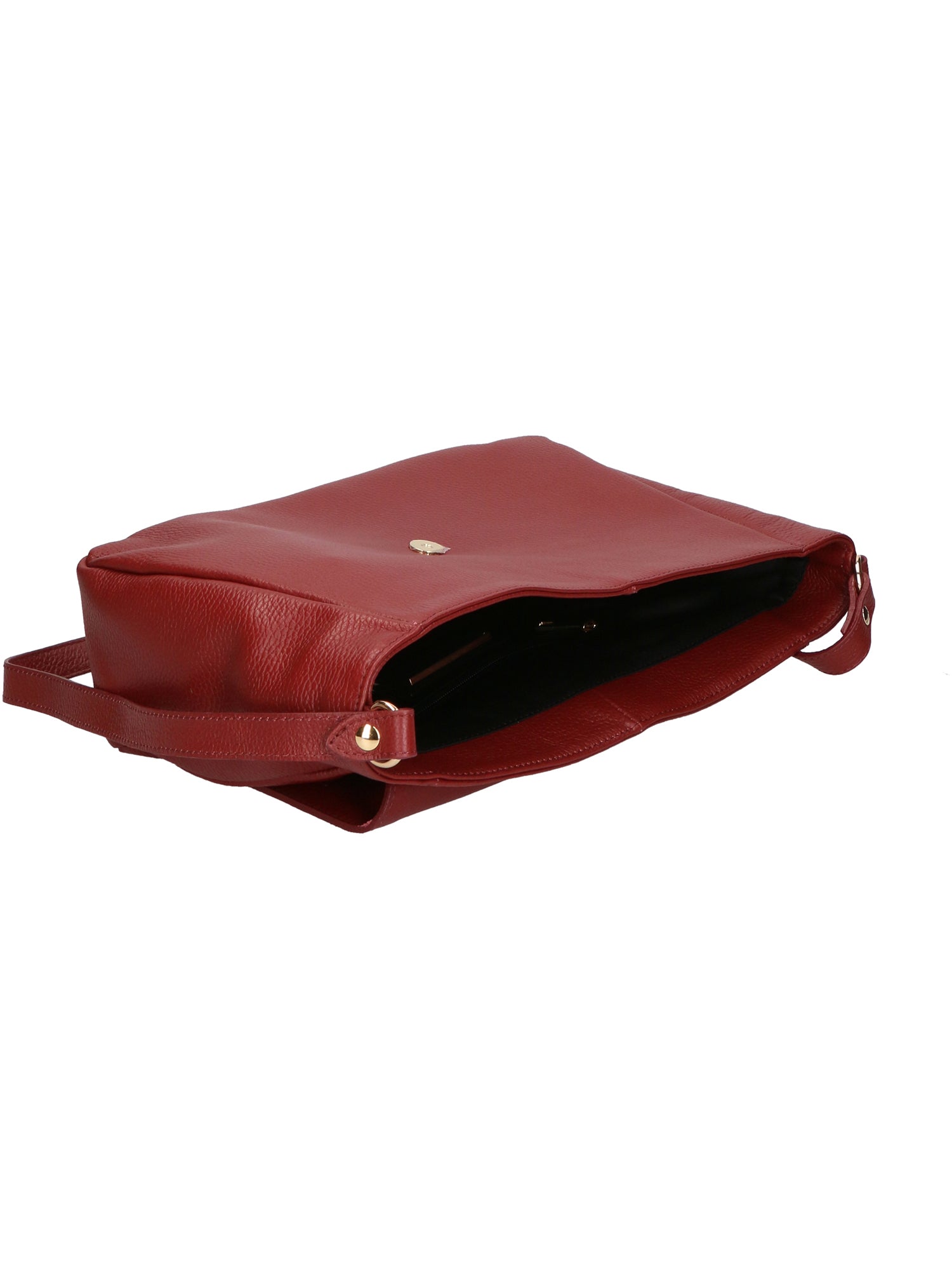 Veronica Borsa a spalla da donna Vera pelle 06519-D10 ROSSO SCURO Chiara Ferretti