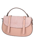Genziana Borsa a mano da donna Vera pelle 05993-L105 ROSA + 14 ROSA Chiara Ferretti