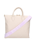 Ginny Borsa a spalla da donna Vera pelle 05981-D37 LATTE MILK Chiara Ferretti