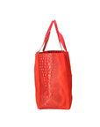 Edith Borsa Shopper da donna Vera pelle 80043-023 ROSSO Chiara Ferretti