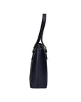 Farah Borsa a mano da donna 100% pelle 9055-BLU Chiara Ferretti