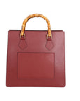 Lorenza Borsa a mano da donna Vera pelle 06524-P612 VINO Chiara Ferretti