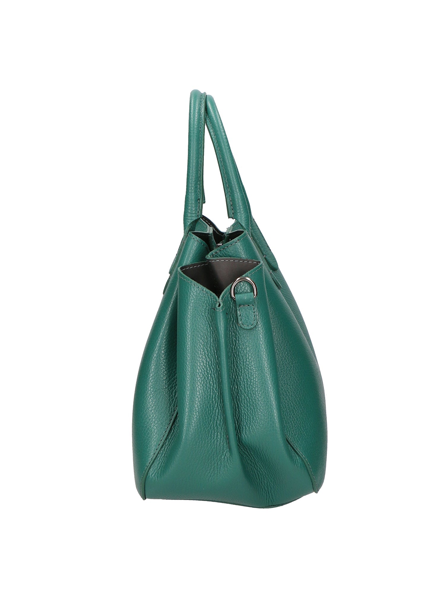 Vincenza Borsa a mano da donna Vera pelle 06898-D91 PAVONE Chiara Ferretti