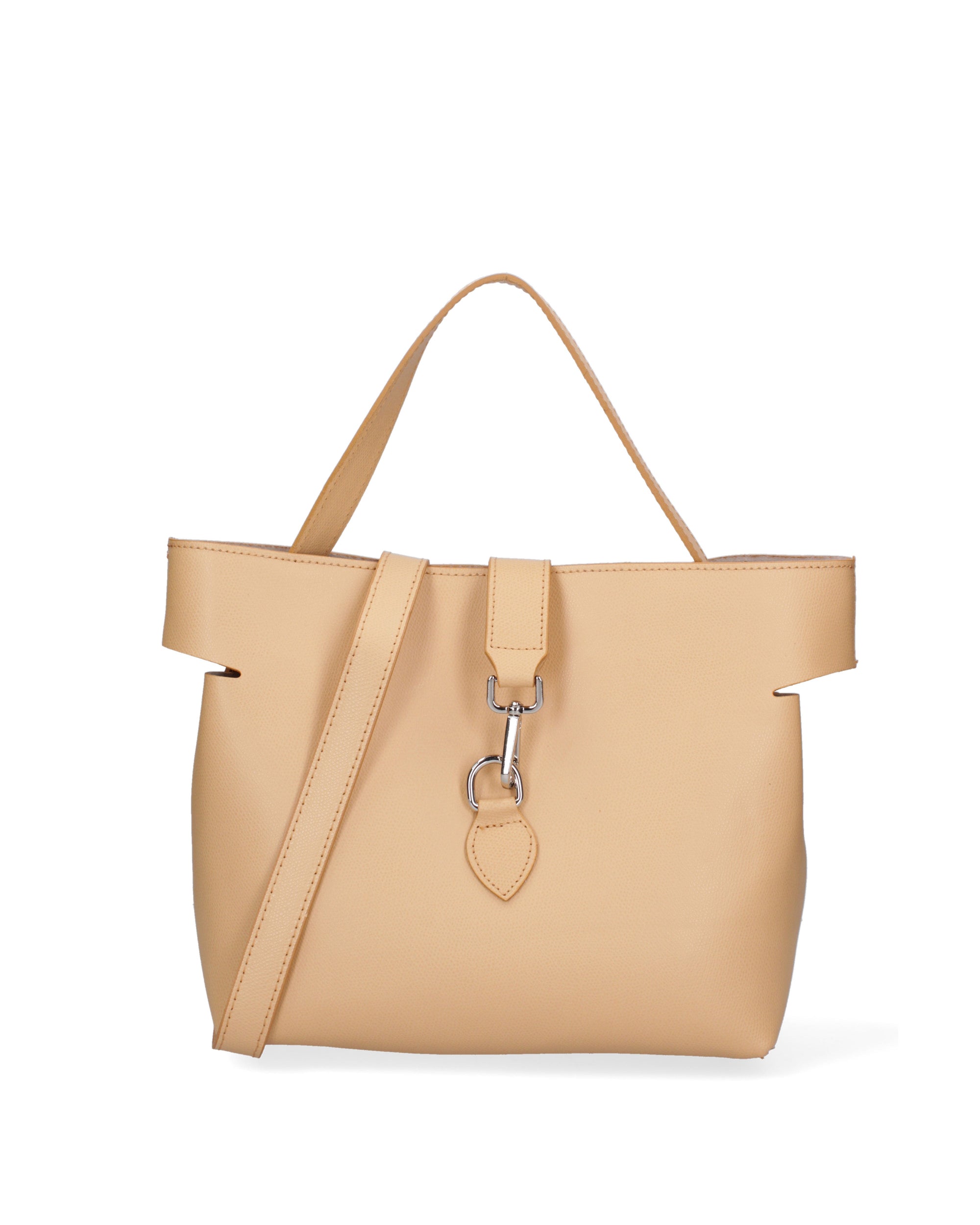 Liviana Borsa a mano da donna Vera pelle 07379-PL81 SABBIA Chiara Ferretti