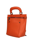 Luciana Borsa a mano da donna Vera pelle 02209-D35 PAPAYA PAPAYA Chiara Ferretti