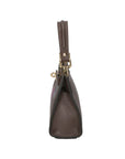 Noel Borsa a mano da donna Vera pelle 04265-D23 T.MORO DARK BROWN Chiara Ferretti