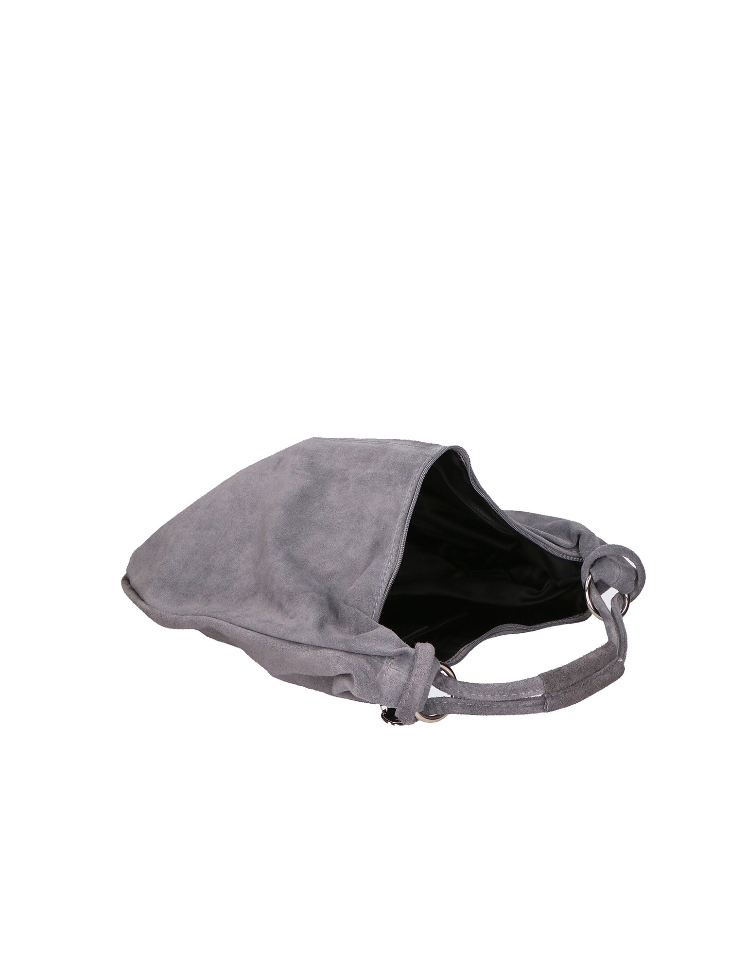 Valeria Borsa a spalla da donna Vera pelle 05280-018 GRIGIO MEDIO Chiara Ferretti