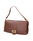 Walda Borsa a spalla da donna Vera pelle 06868-D223 cioccolato Chiara Ferretti