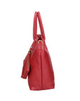 Sylvie Unisex-Handtasche aus echtem Leder, hergestellt in Italien, 34 x 30 x 9 cm