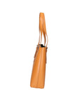Germana Borsa a spalla da donna 100% pelle 05924-B44 CAMEL Chiara Ferretti