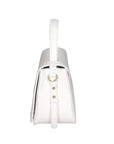 Lucia Borsa a mano da donna 100% pelle 04514-L101 BIANCO Chiara Ferretti