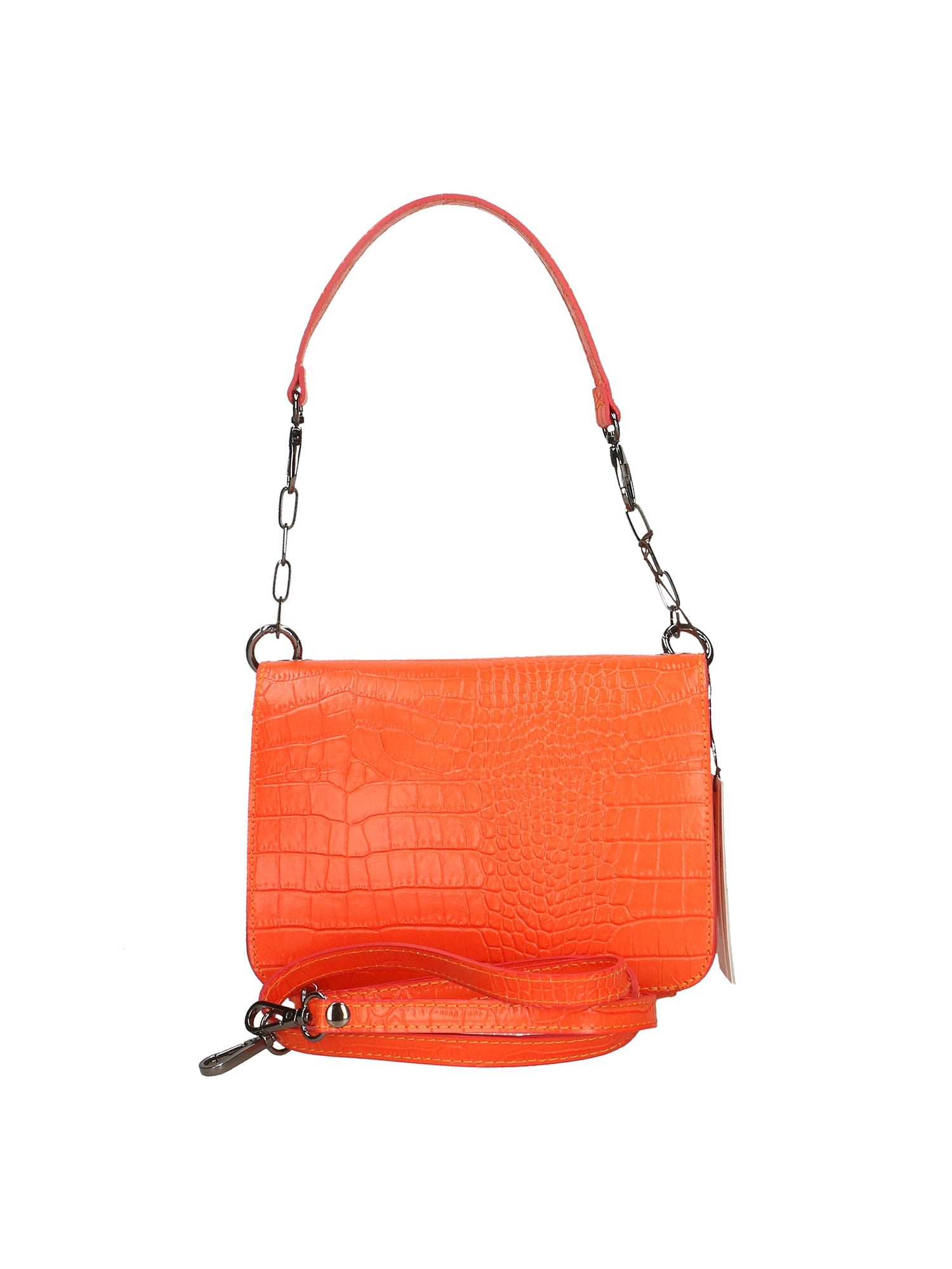 Nicole Borsa a spalla da donna Vera pelle 193746-ARANCIO ORANGE Chiara Ferretti
