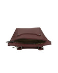 Luciana Borsa a mano da donna Vera pelle 02209-D54 BORDO SCURO DARK BORDEAUX Chiara Ferretti