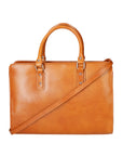 Fabrizia Borsa a mano da donna Vera pelle 9047-CUOIO COGNAC Chiara Ferretti