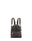 Zaino unisex in vera pelle 100% cotone 4460-NERO Alessia Firenze