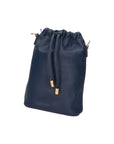 Angela Borsa a sacca da donna Vera pelle 05412-S24 BLU JEANS Chiara Ferretti