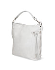 Elga Borsa a spalla da donna Vera pelle 80051-GRIGIO Chiara Ferretti