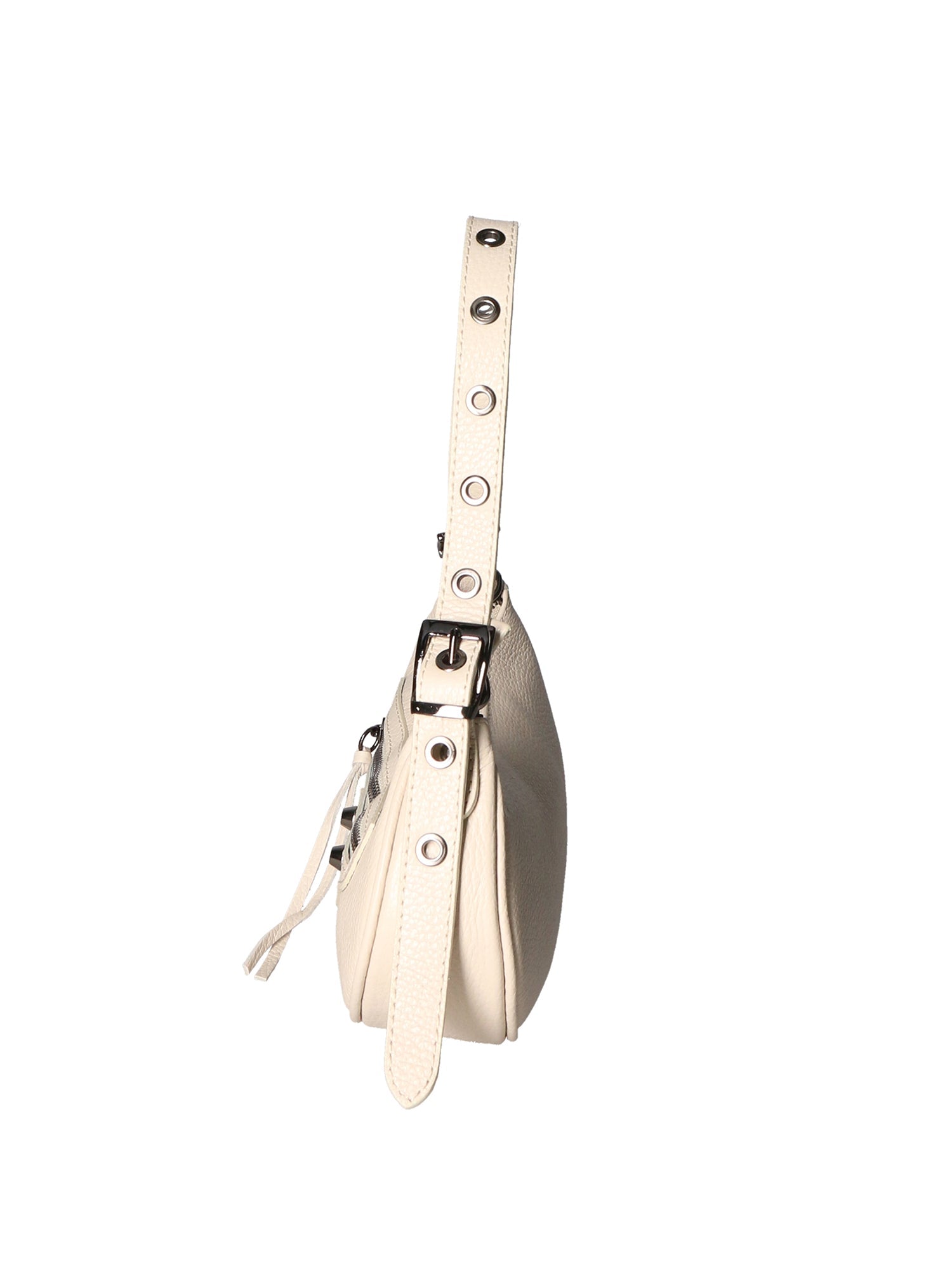 Galatea Borsa a spalla da donna Vera pelle 05708-D37 LATTE MILK Chiara Ferretti