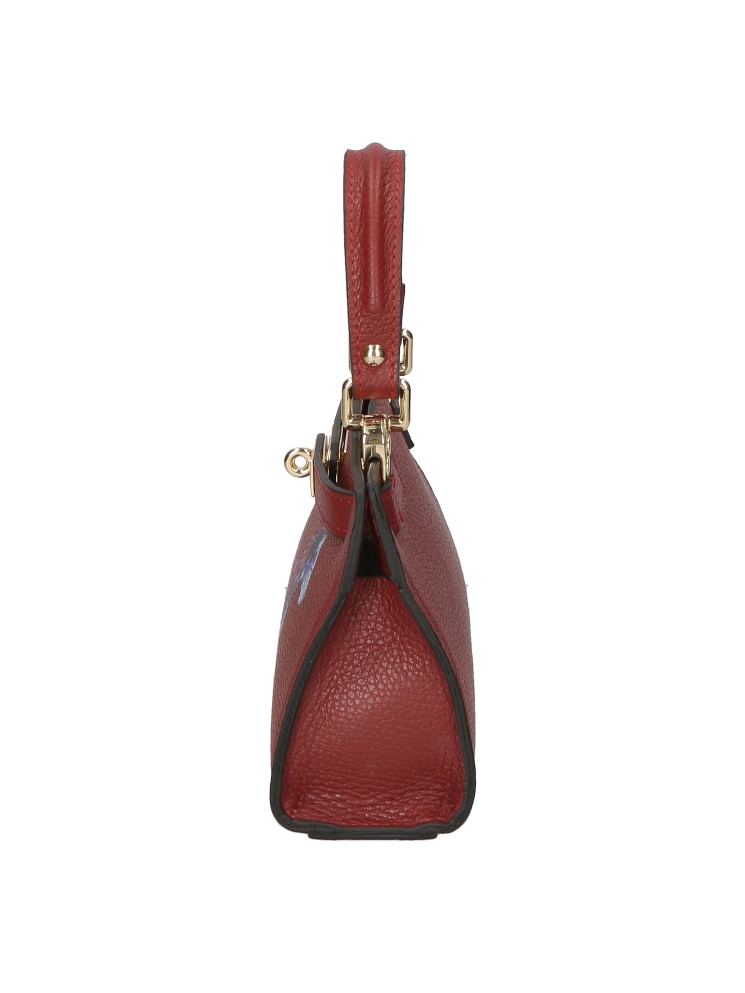 Noel Borsa a mano da donna Vera pelle 04265-D10 ROSSO SCURO DARK RED Chiara Ferretti