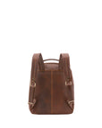 Zaino unisex in vera pelle Made in Italy 100% cotone 4048-TESTA DI MORO Alessia Firenze