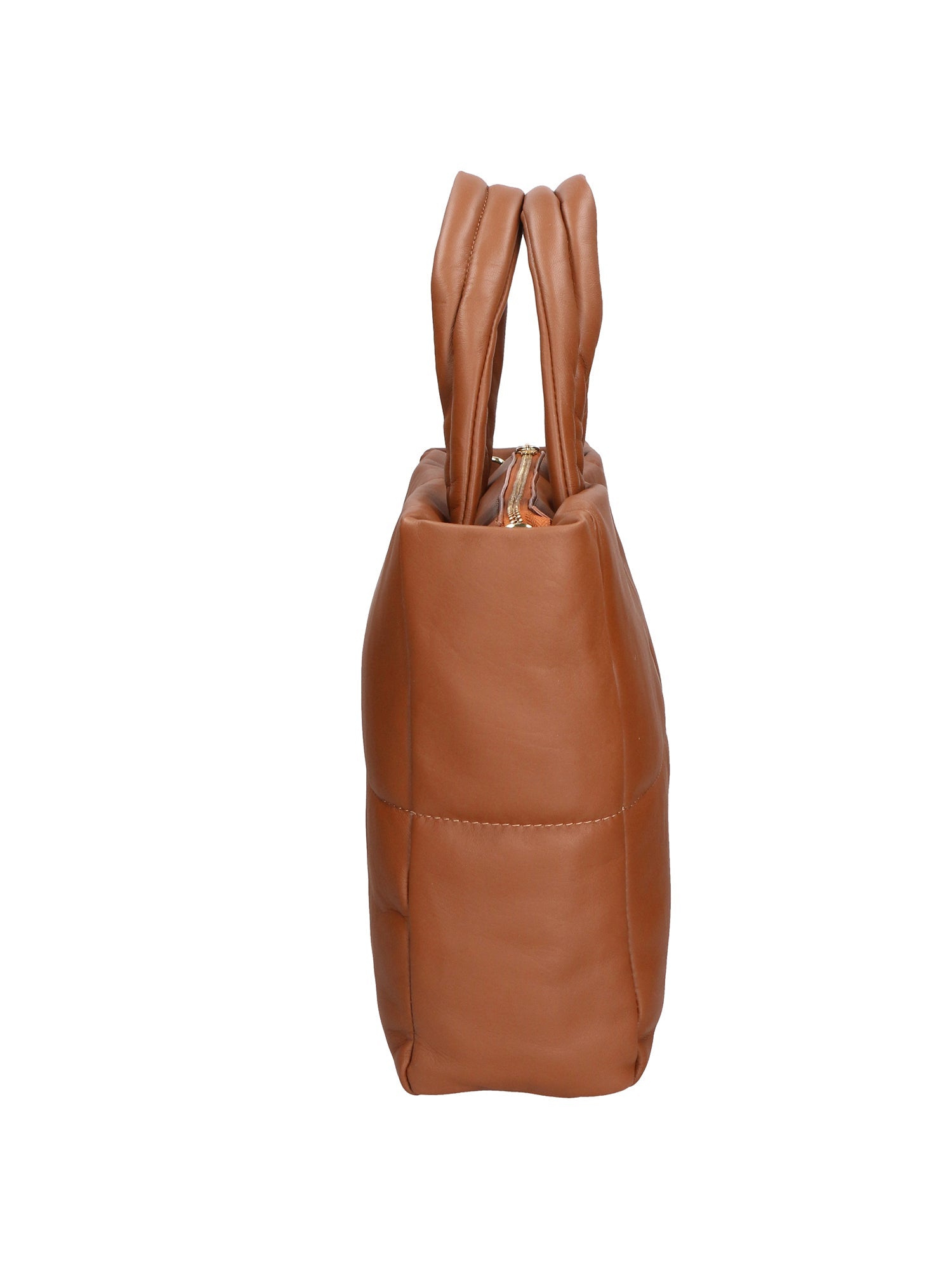 Violetta Borsa a mano da donna Vera Pelle 06473-S17 CUOIO SCURO Chiara Ferretti