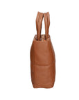 Violetta Borsa a mano da donna Vera Pelle 06473-S17 CUOIO SCURO Chiara Ferretti