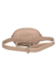 Maddalena Damen-Bauchtasche aus echtem Leder, hergestellt in Italien, 13 x 21 x 6 cm